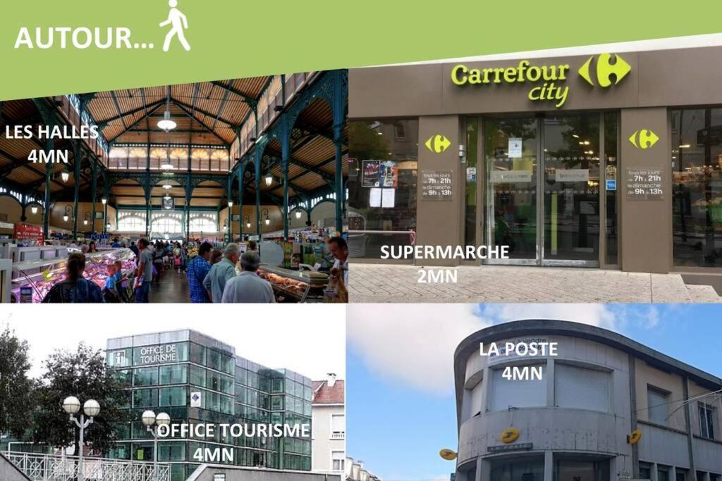 Le Montferrat - 65m2 - 2 - Rue De La Grotte - Hyper Centre Lourdes